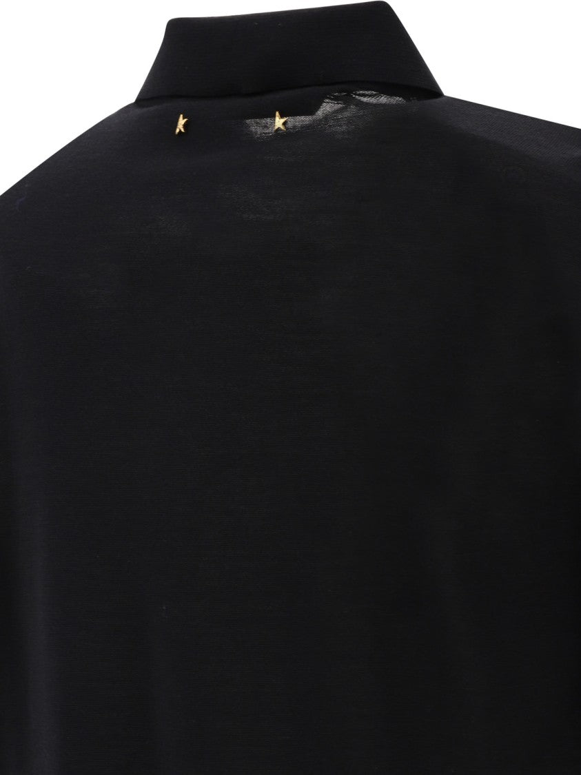 Golden Goose Merino Wool Polo Shirt