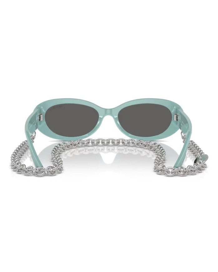 Tiffany & Co. Tiffany Blue Sunglasses With Dark Grey Lenses