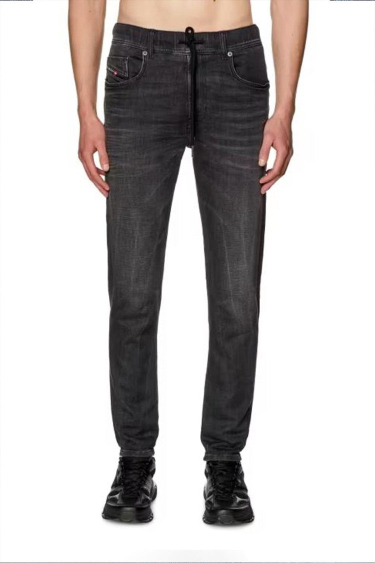 Diesel Black Cotton Jeans