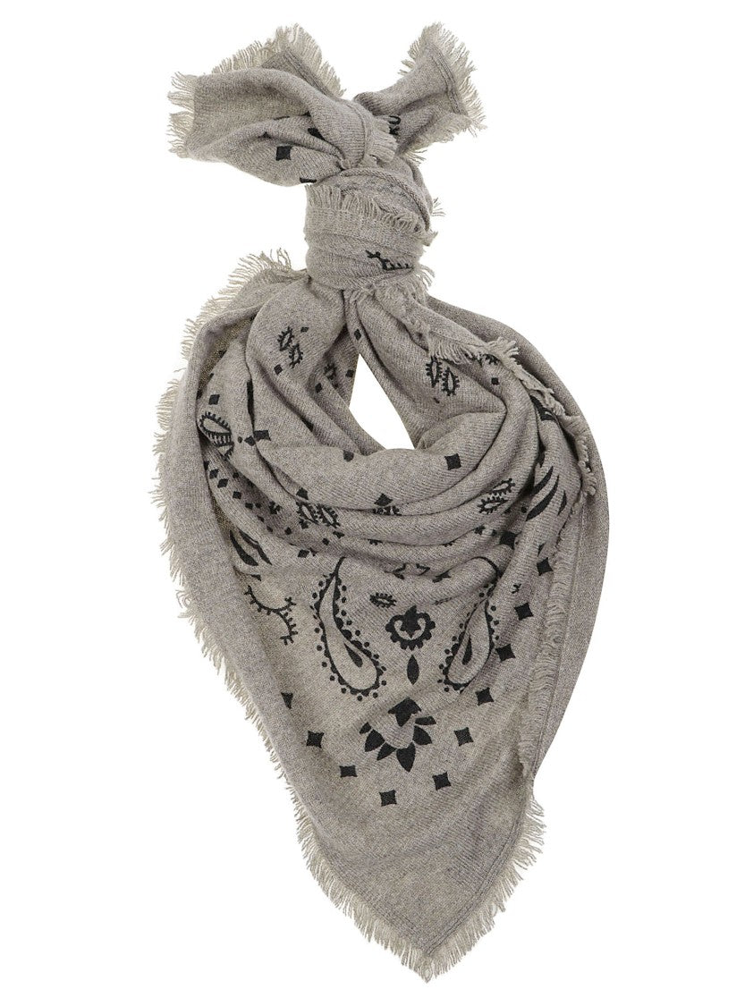 Kujten Hachiko Bandana Cashmere Scarf