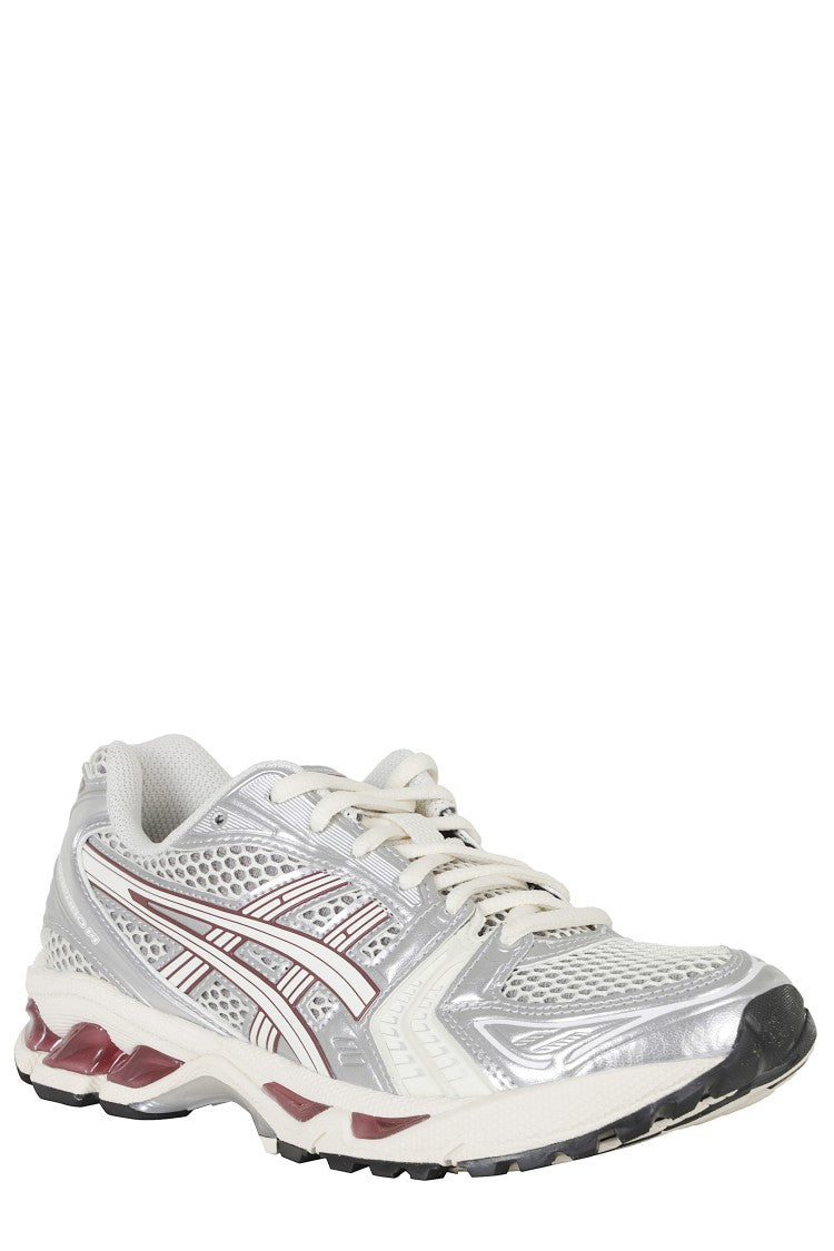 Asics Ivory/Cream Mesh Gel-Kayano Sneakers
