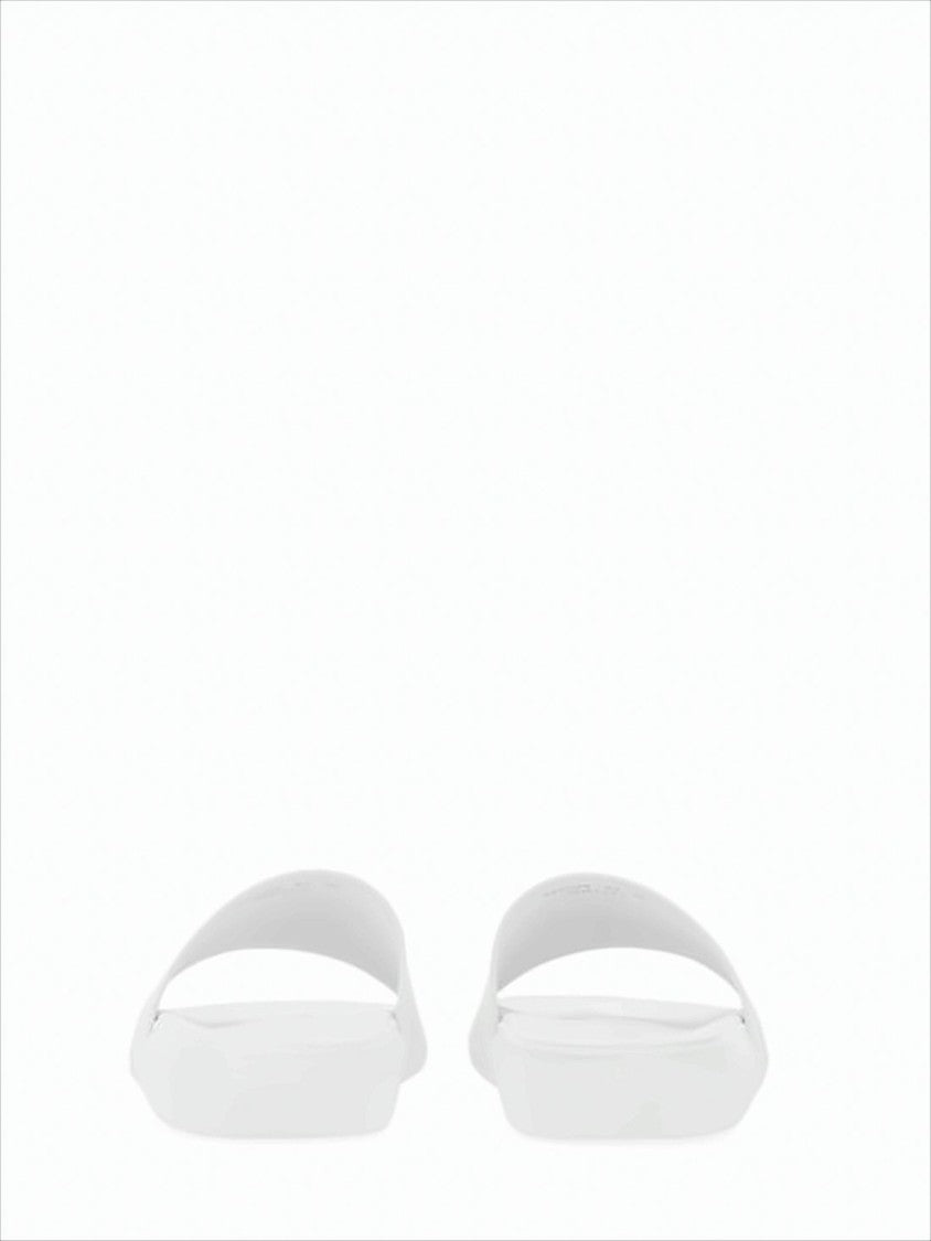 Alexander Mcqueen Minimalist Slip-On Mules With Bold Branding