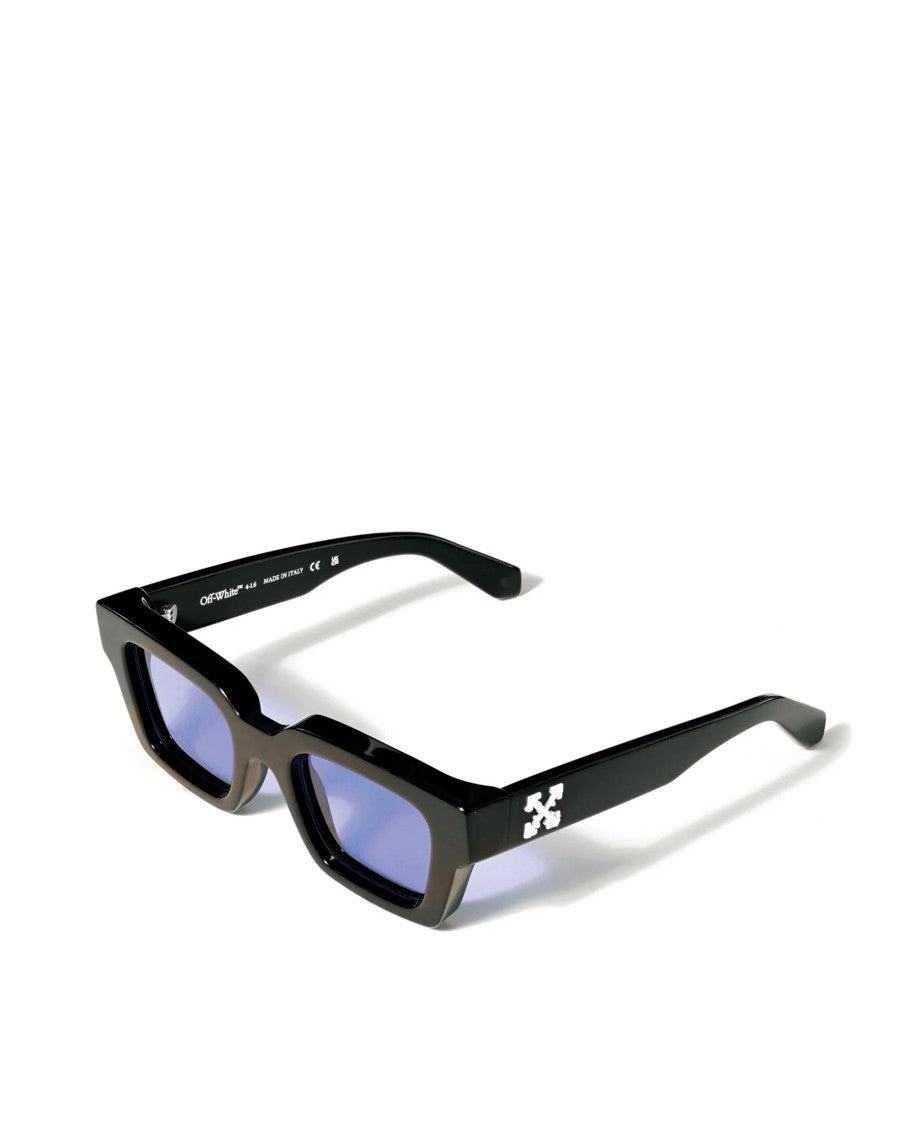 Off-White Black Virgil M Acetate Square Sunglasses