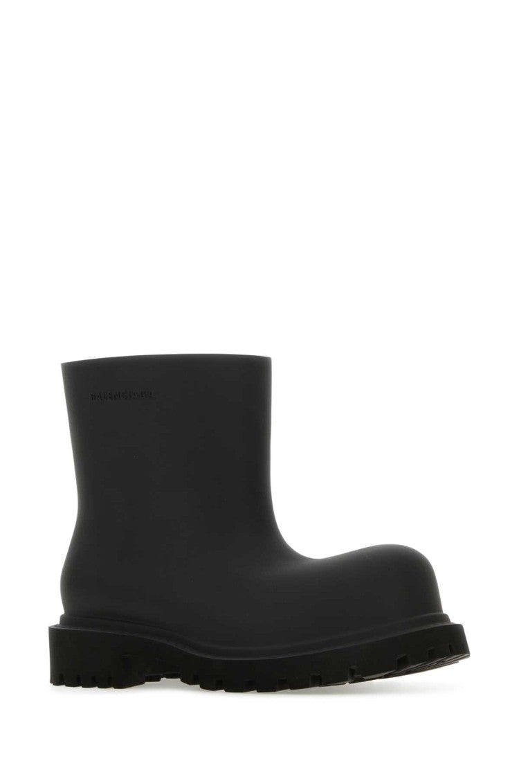 Balenciaga Black Eva Steroid Ankle Boots
