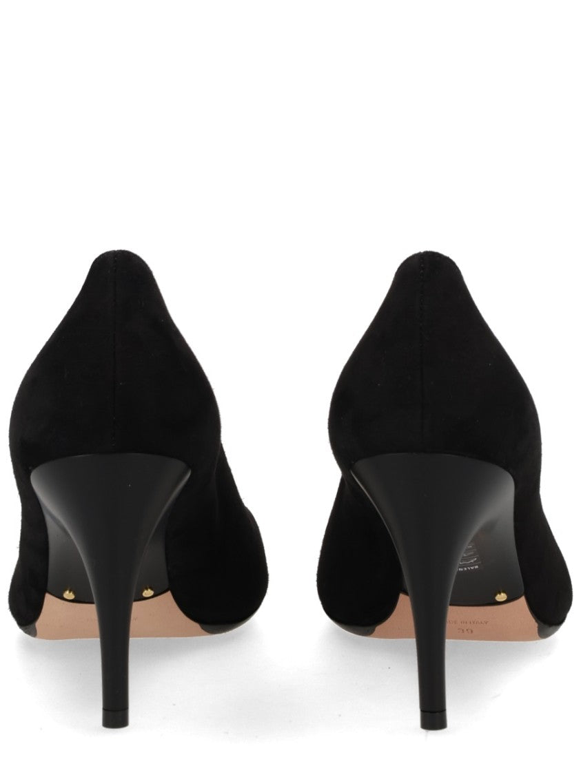 Balenciaga Duchesse Stiletto Heel Leather Pumps