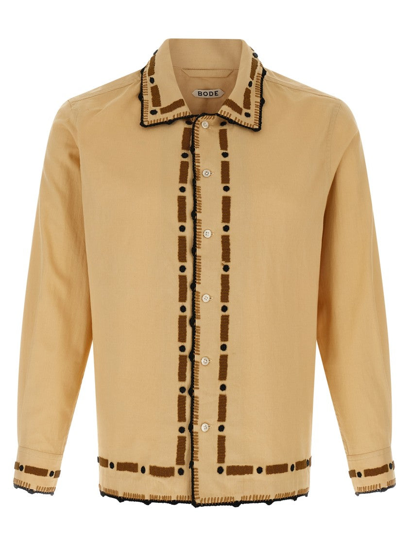Bode Beaded Ryegrass' Shirt