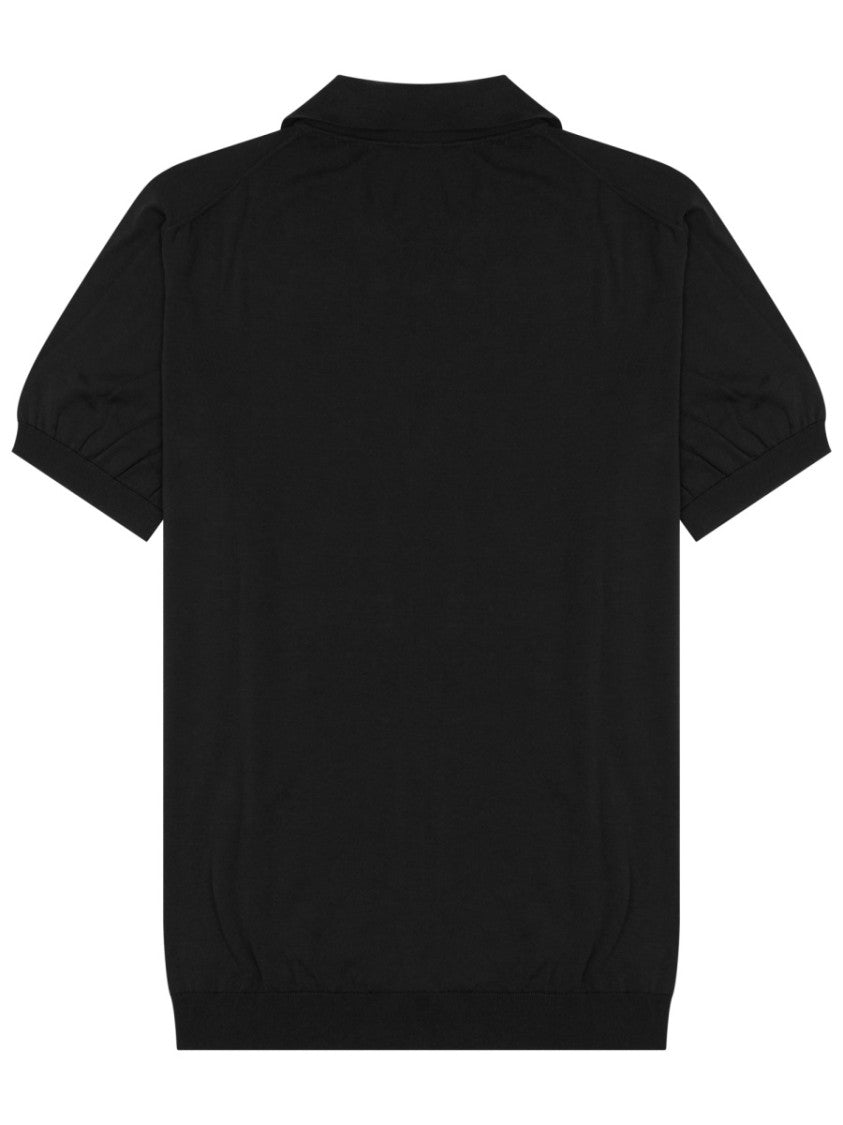 Drumohr Short-Sleeve Polo Shirt With Classic Collar