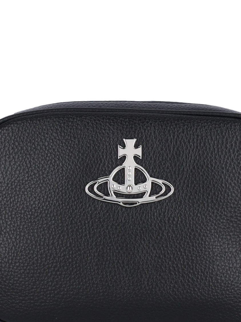 Vivienne Westwood "Anna Camera Bag" Pouch – Black