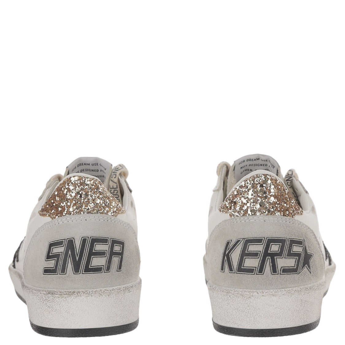Golden Goose Leather Ball Star Black Patch Sneakers