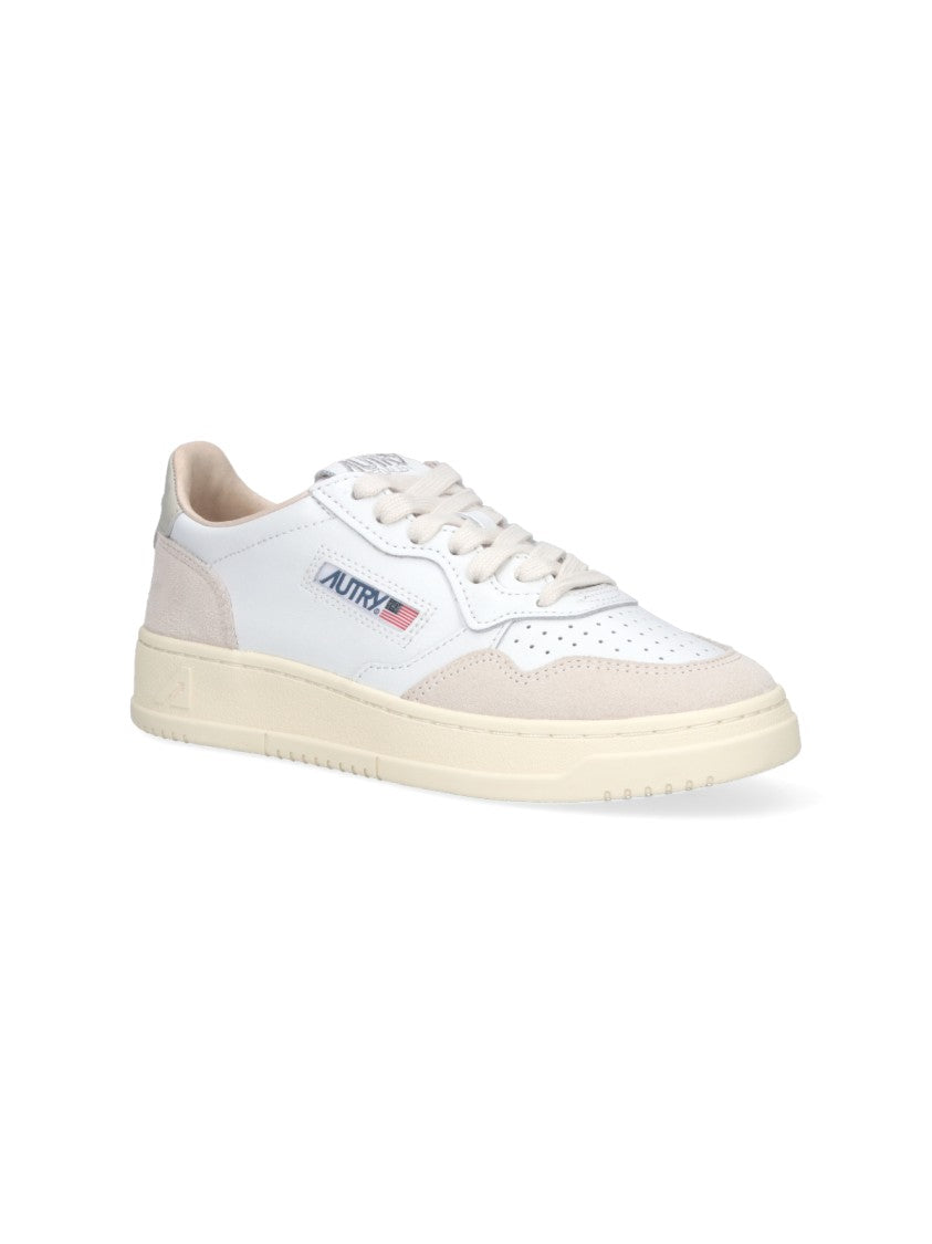 Autry Low-Top White Sneakers With Design