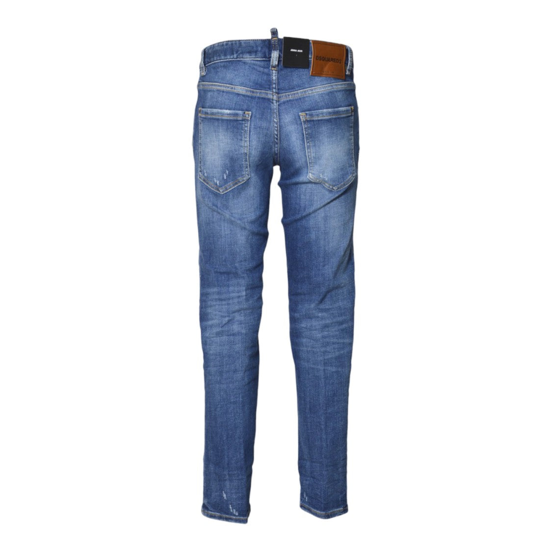 Dsquared2 Slim-Fit Distressed Denim Jeans With Classic Five-Pocket Design