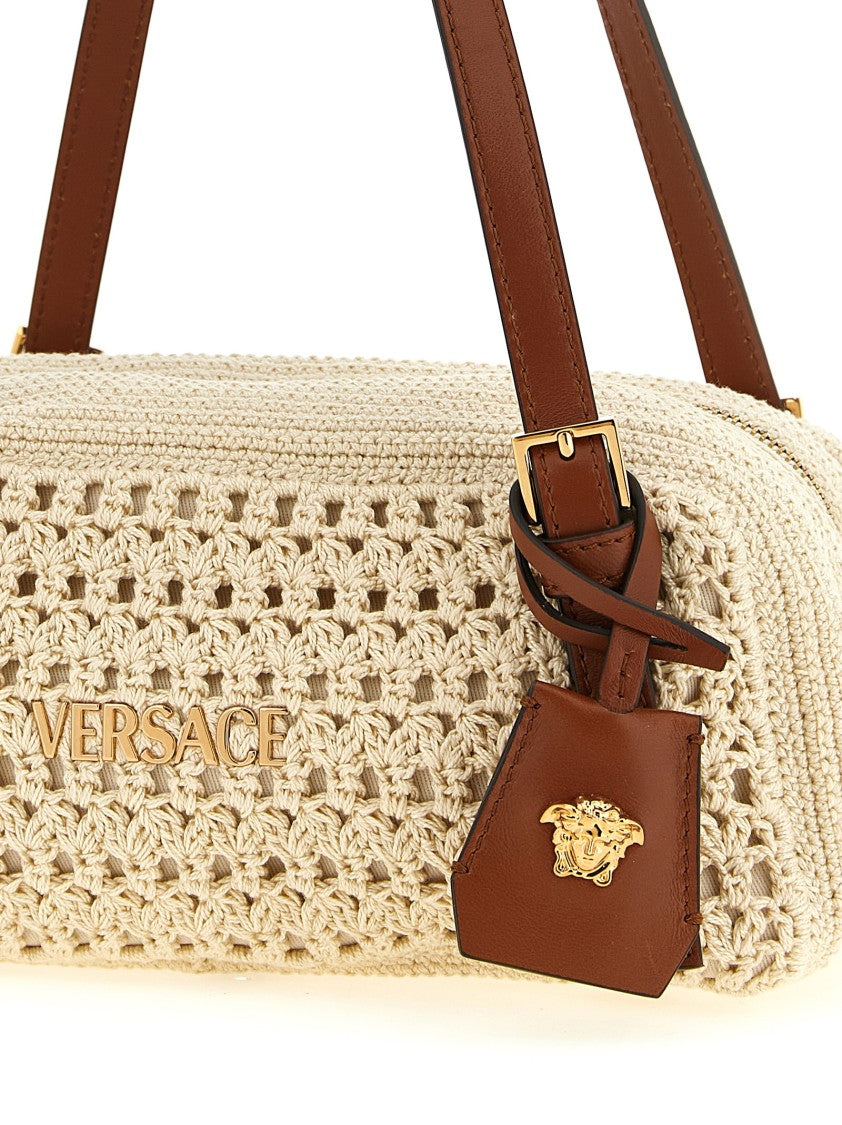 Versace ' Tag' Shoulder Bag