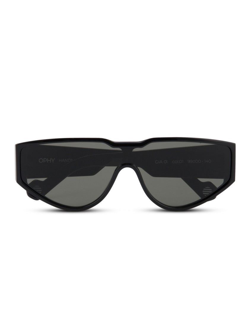 Gia Borghini Angular Acetate Sunglasses With Bold Frame