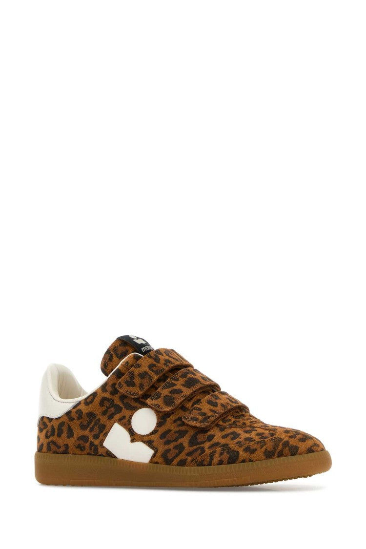 Isabel Marant Printed Suede Sneakers