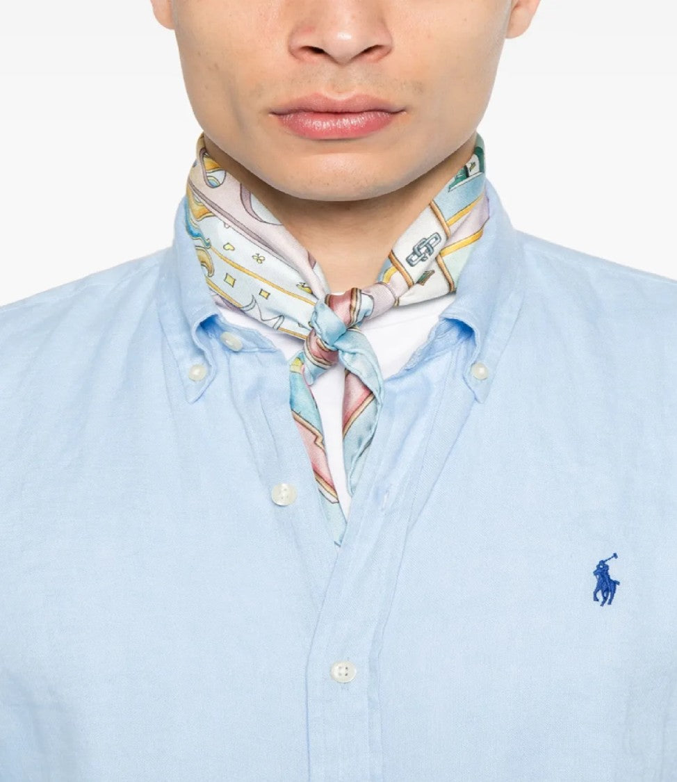 Polo Ralph Lauren Linen Long Sleeve Sport Shirt