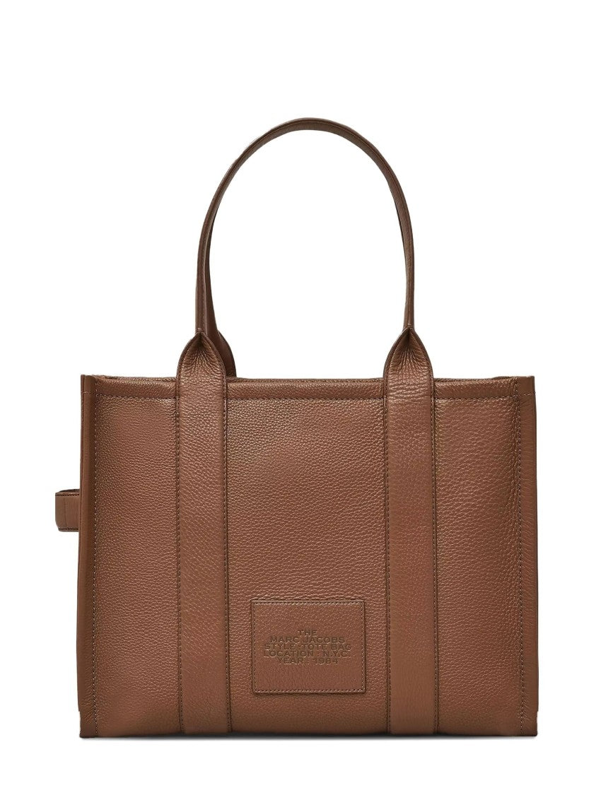 Marc Jacobs Brown Leather Large Tote Bag