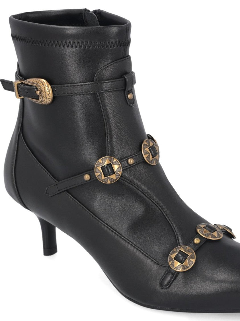 Pinko Pointed Toe Ankle Boots