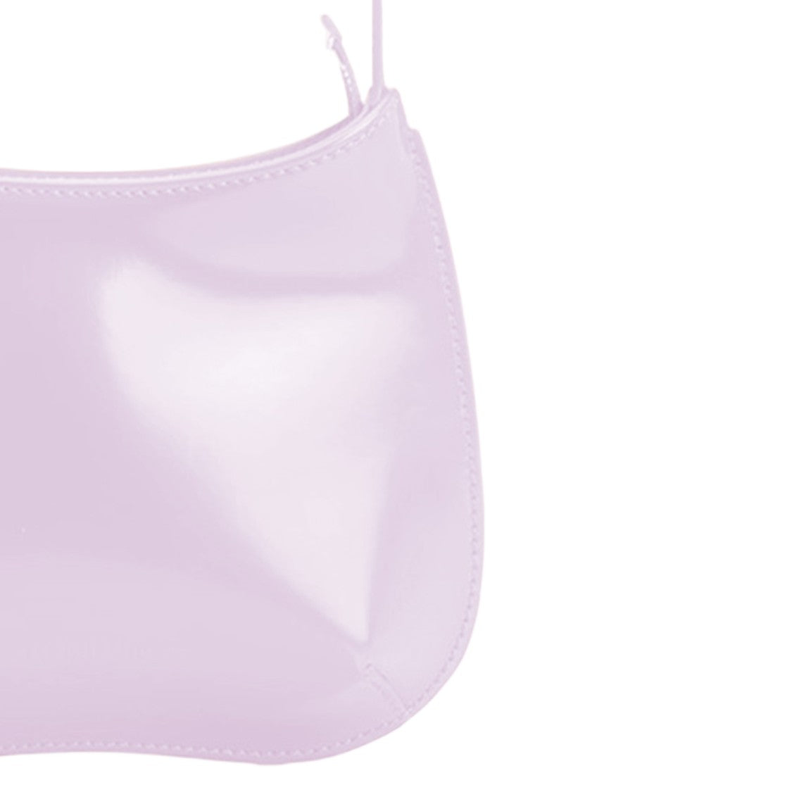 Jacquemus Rosa Chiaro Leather Shoulder Bag With Adjustable Handle