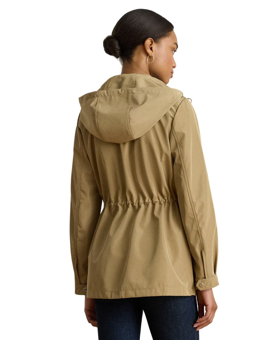 Lauren Ralph Lauren Mid-Length Unlined Coat With Drawstring Waist