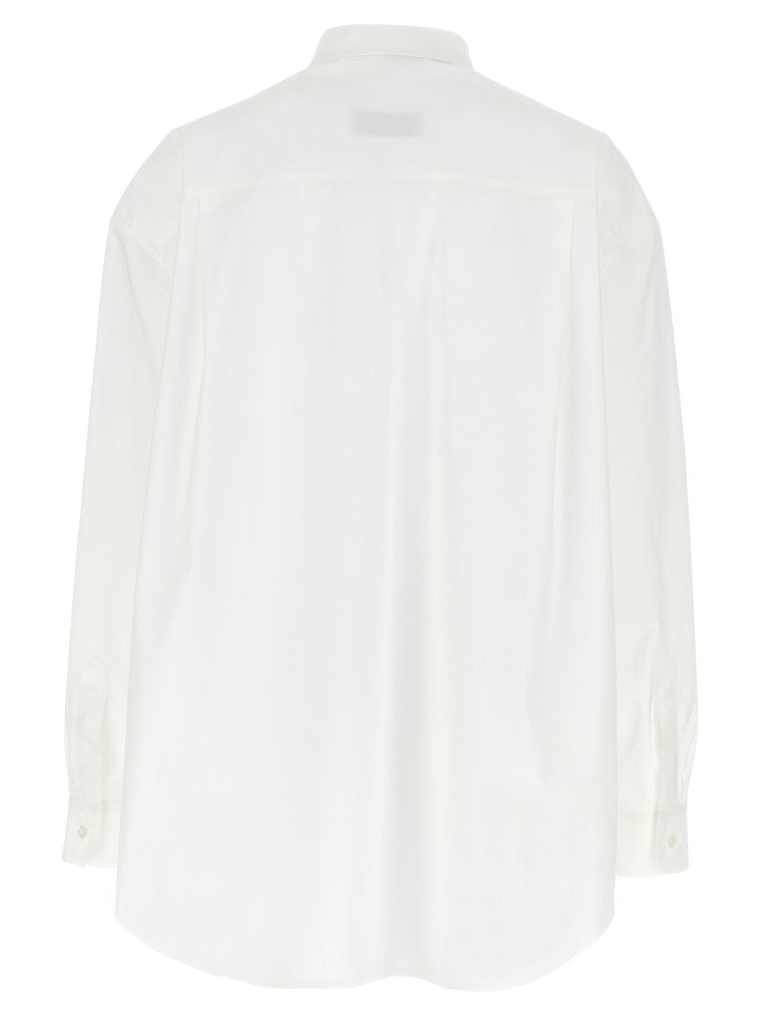 Alexandre Vauthier Front Pocket Cotton Shirt With Button Closure