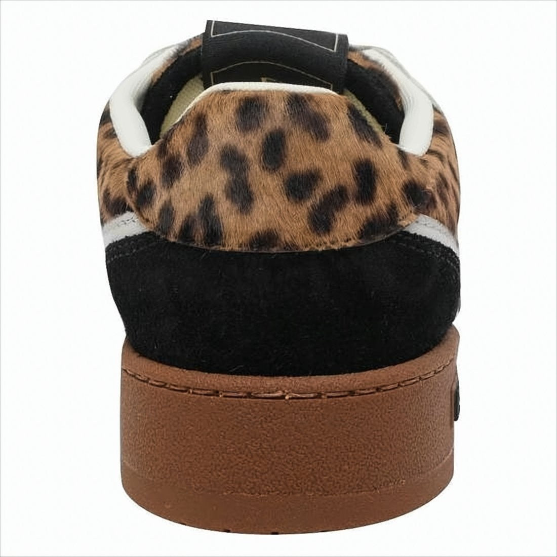 Fendi Low-Top Sneakers With Bold Leopard Print