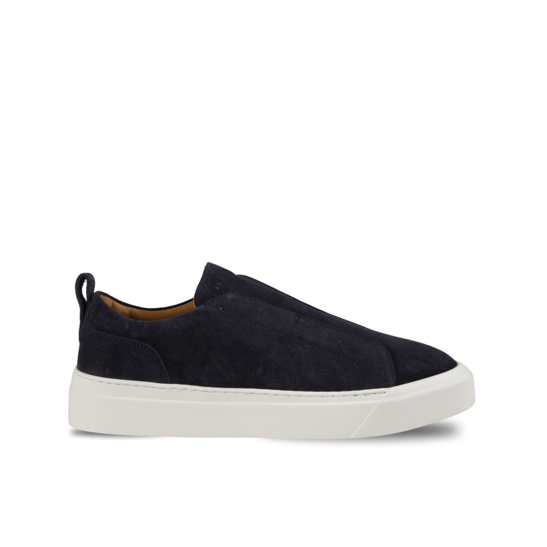 Kiton Minimalist Calfskin Sneakers With Refined Craftsmanship