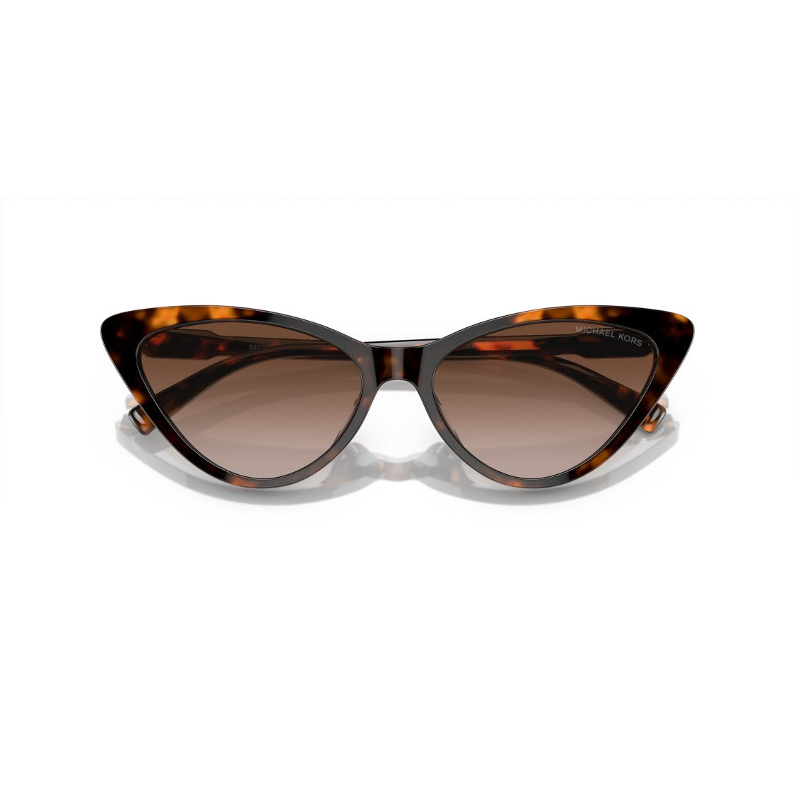 Michael Kors 0Mk2195u Cat-Eye Sunglasses With Tortoiseshell Frame And Gold Accents