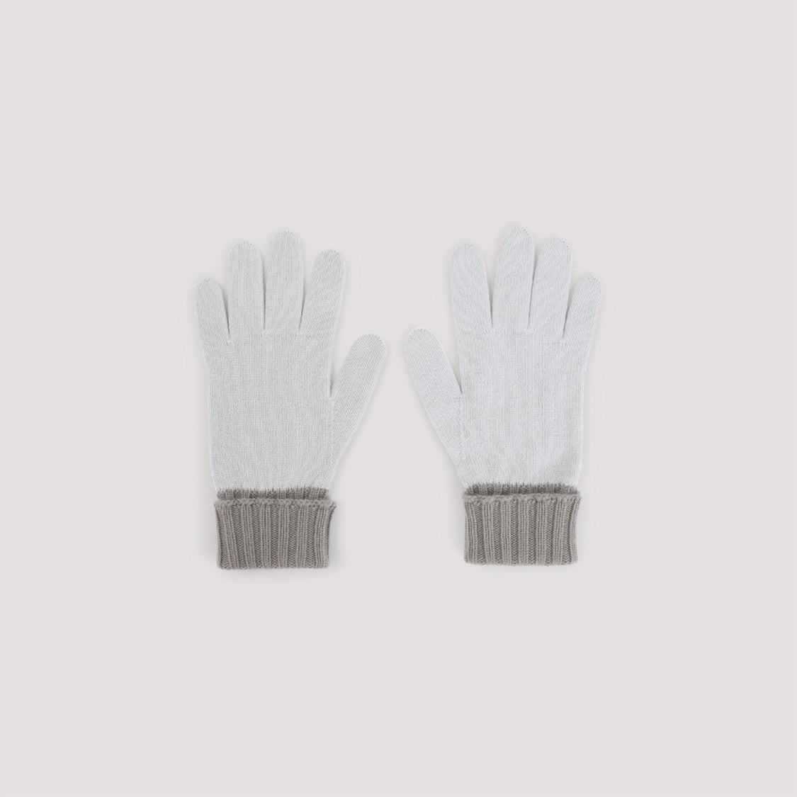 Gucci Knit Cashmere Gloves With Interlocking Initials