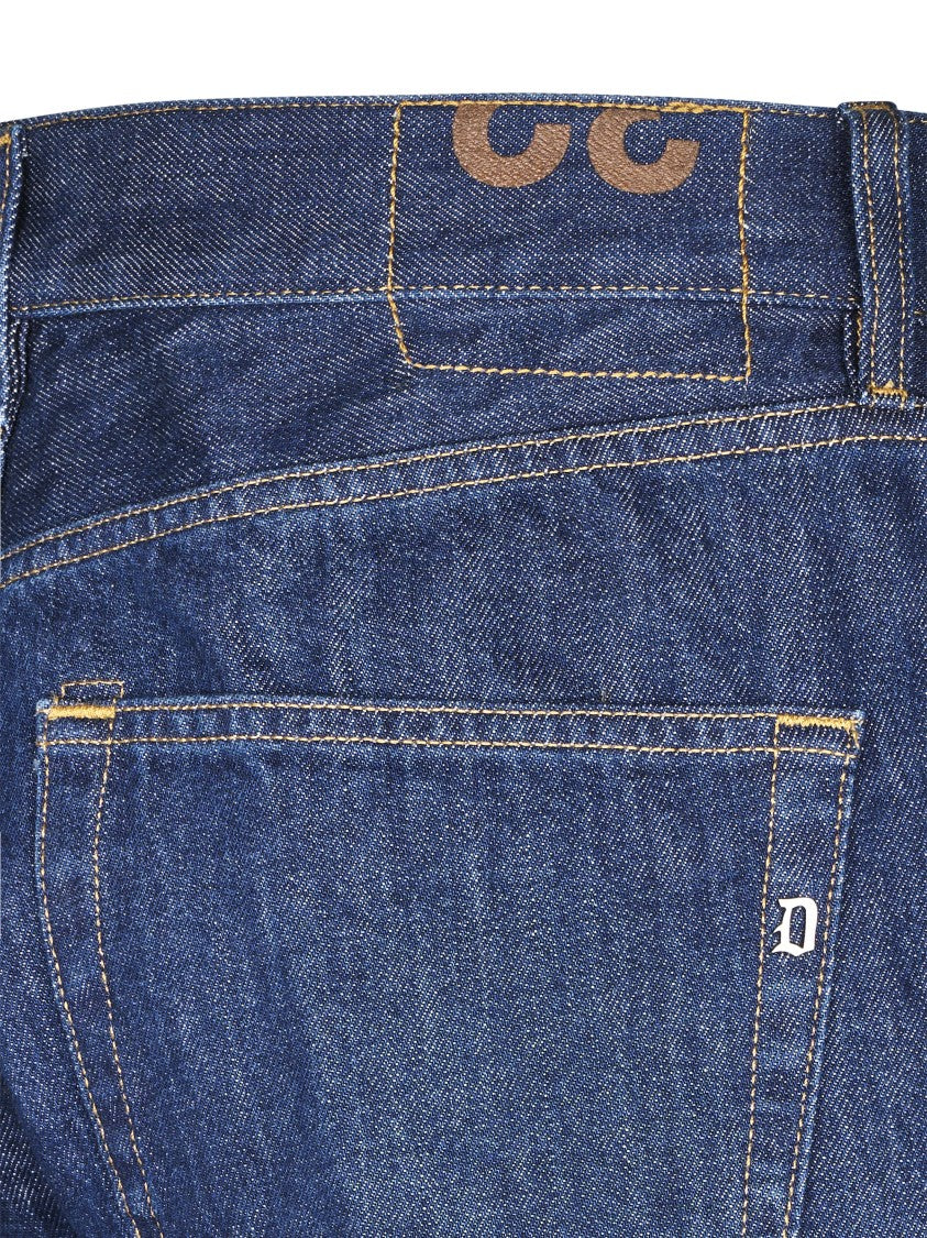 Dondup Relaxed Fit Denim Trousers With Classic Five-Pocket Design
