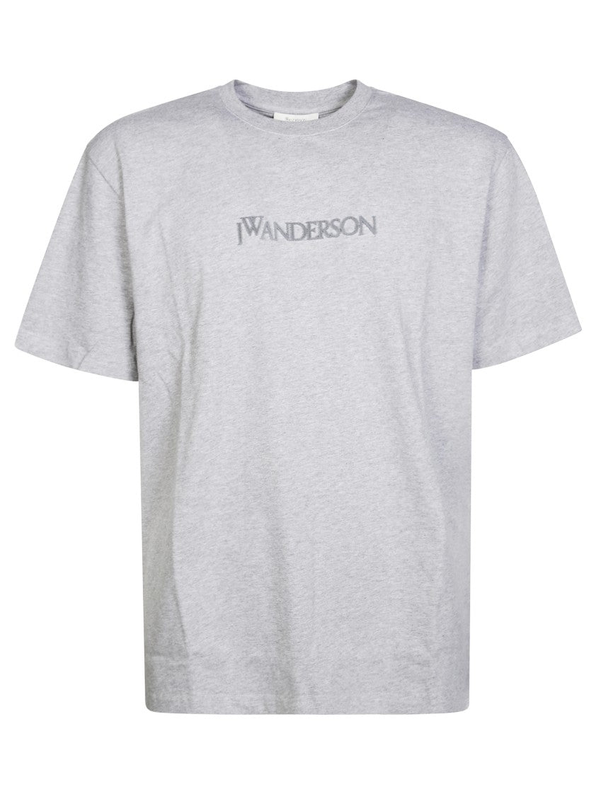 J. W. Anderson Classic Grey Crew Neck T-Shirt