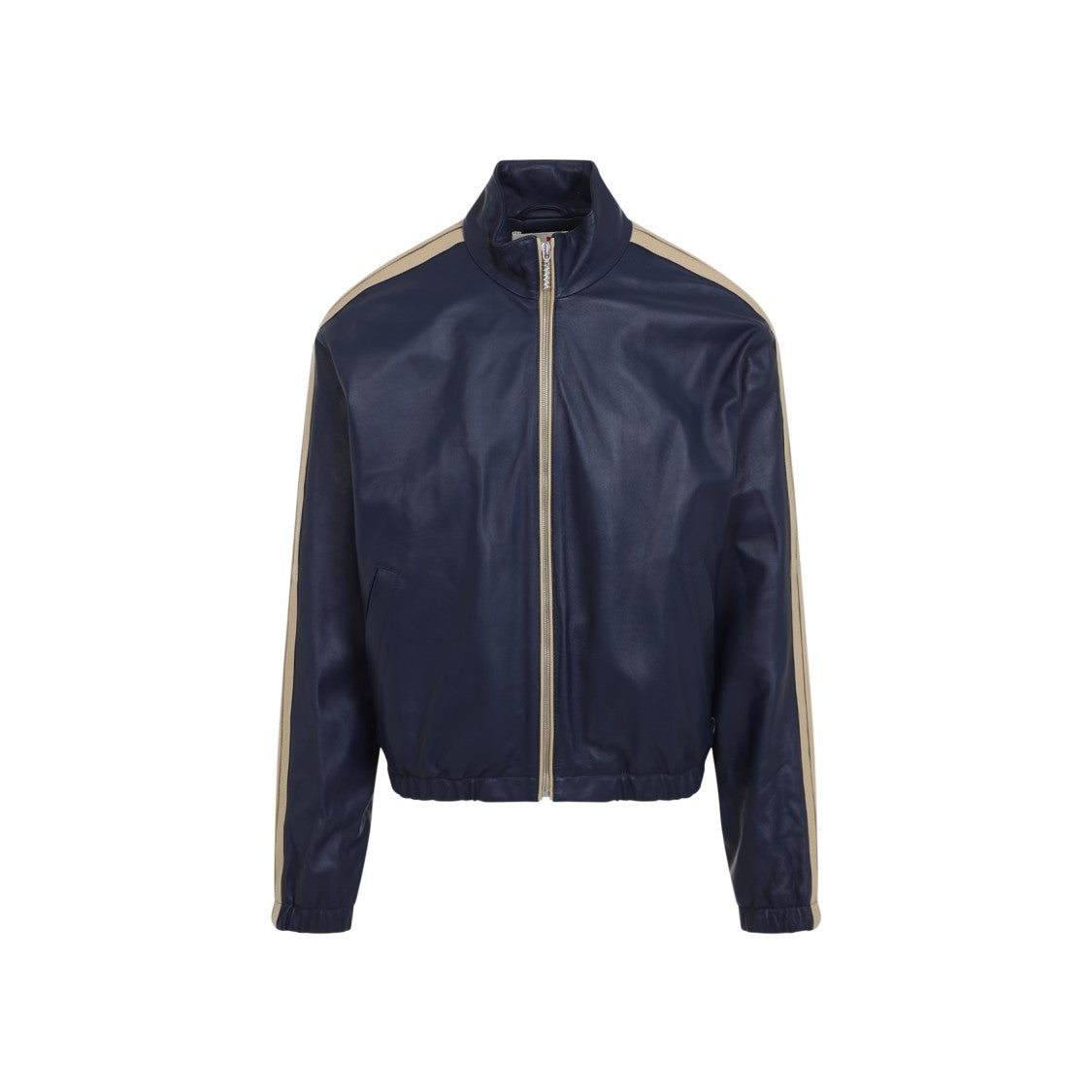 Marni Blue Ovine Leather Jacket