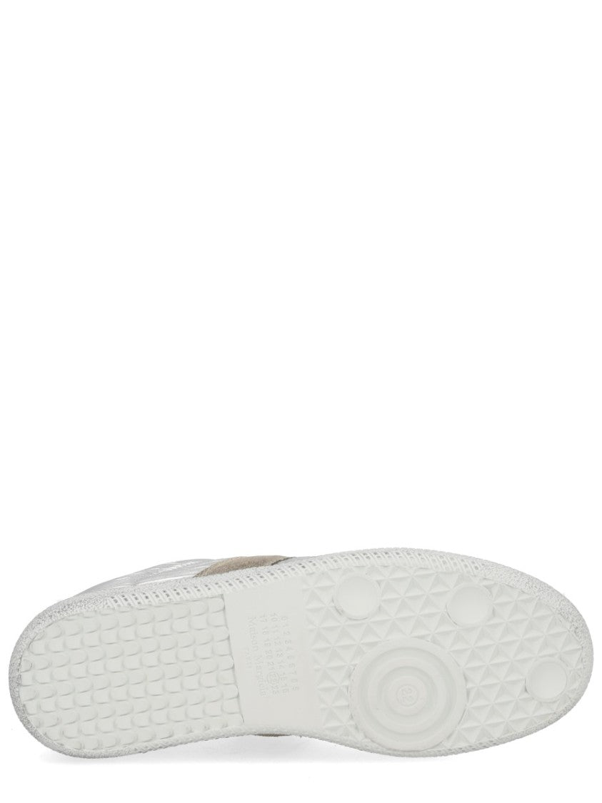 Maison Margiela Iridescent Replica Polyester-Blend Suede Sneakers