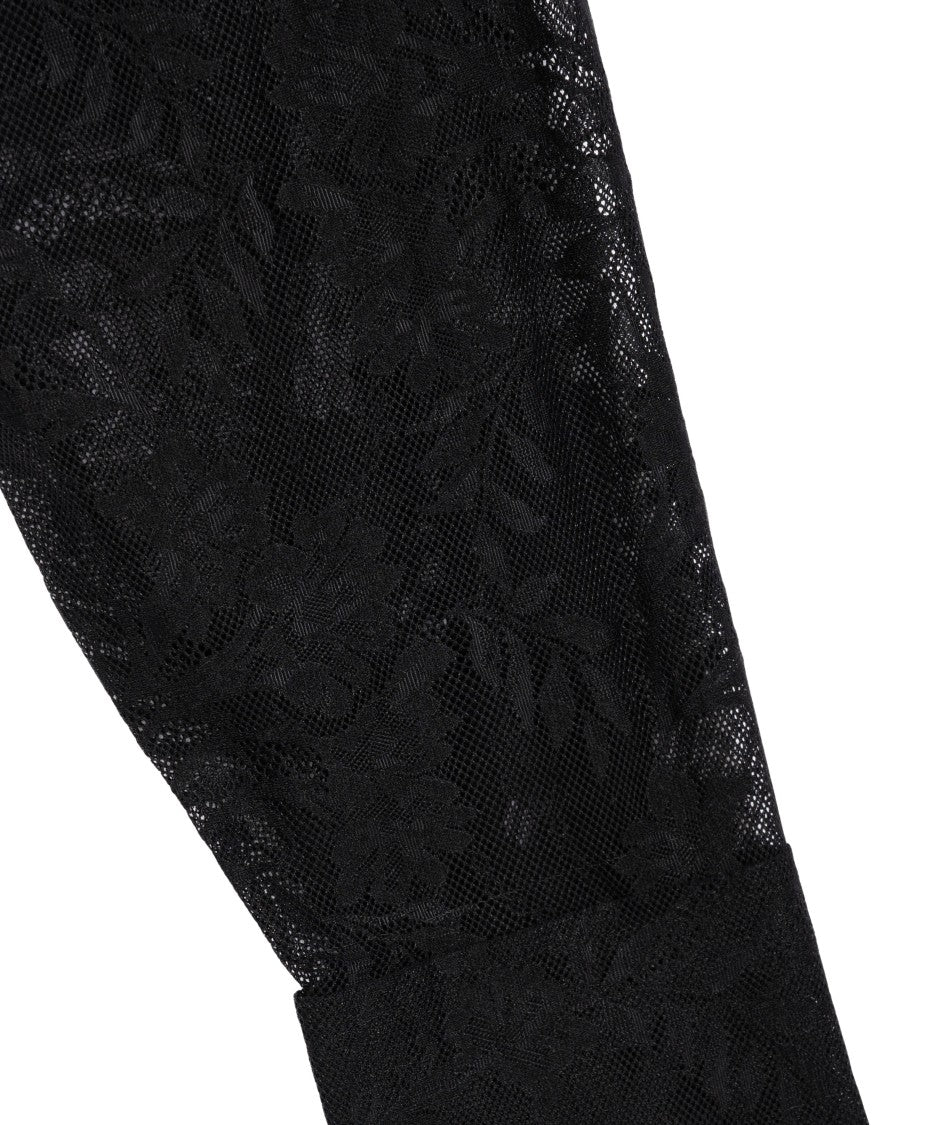 Norma Kamali Boyfriend' Transparent Bodysuit