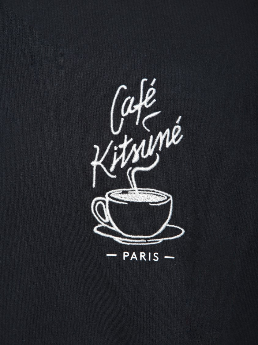 Cafe Kitsune Cafã Kitusnã Black Sweatshirts