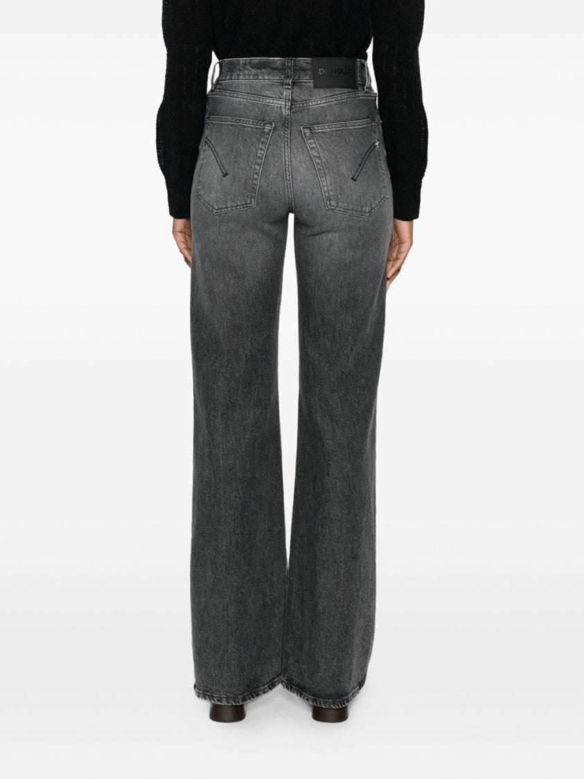 Dondup Straight-Leg Mid-Rise Jeans