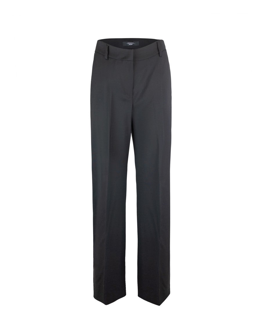 Max Mara Wide-Leg Palazzo Pants In Lightweight Virgin Wool
