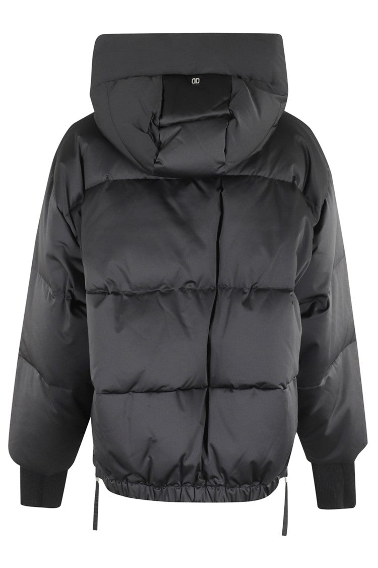 Duno Short Black Oversized Down Jacket