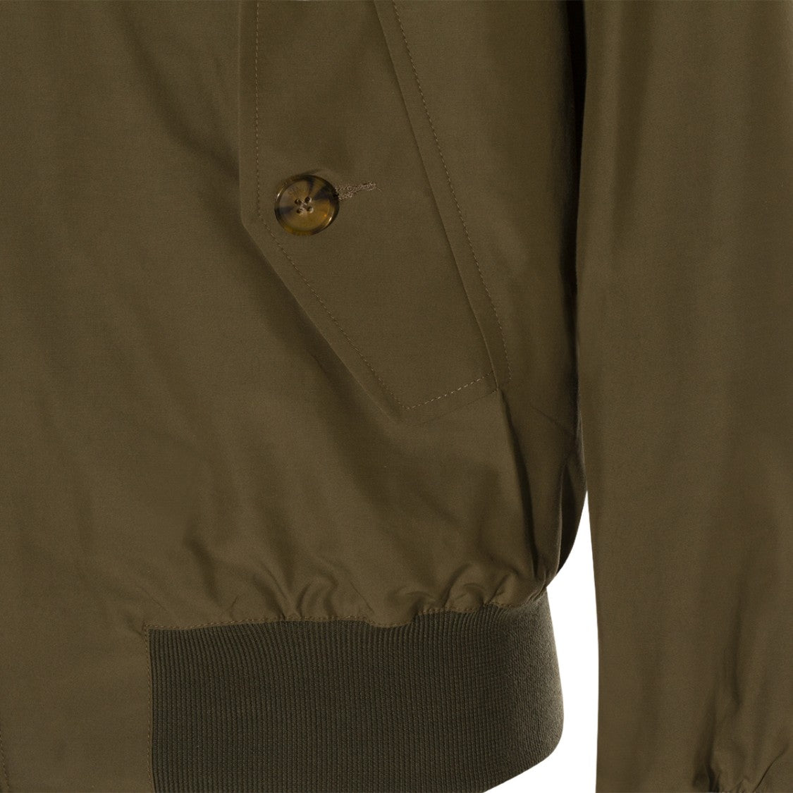 Baracuta Front-Zipper Jacket With Stand Collar