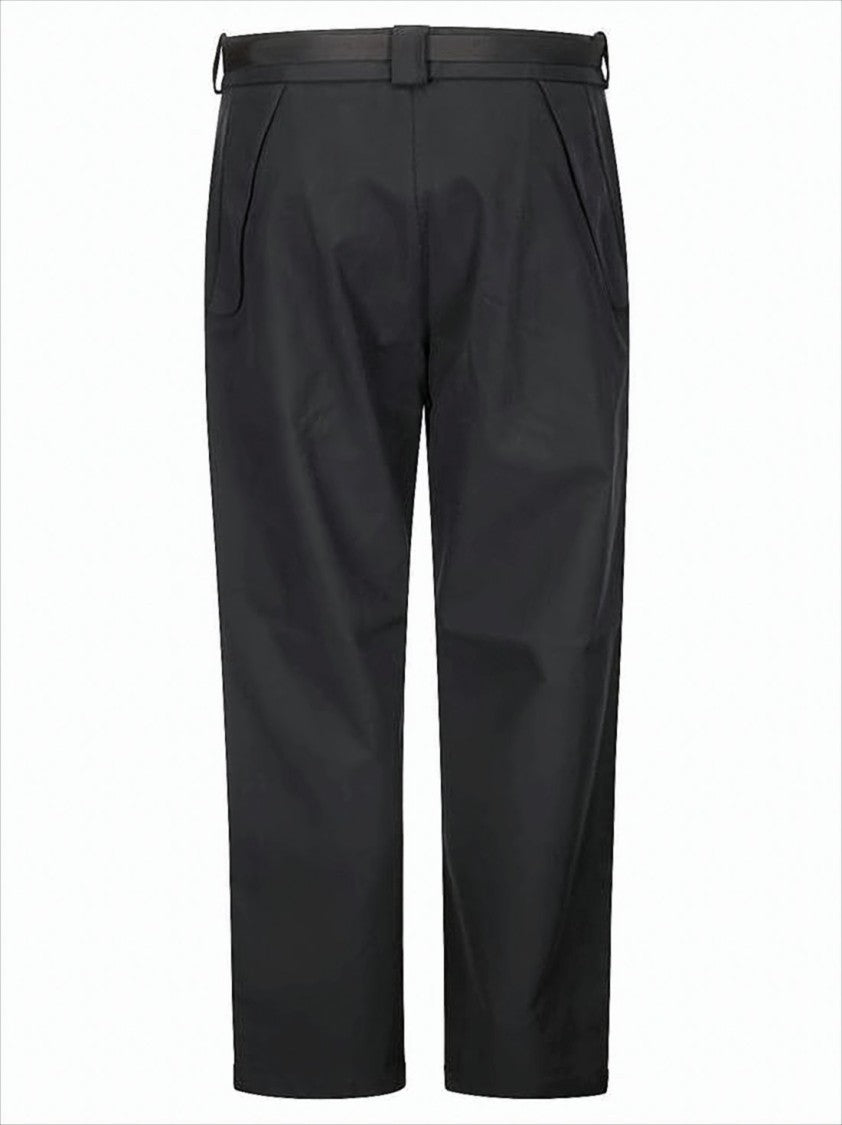 Roa Straight-Leg Pants With Built-In Belt And Embroidered Logo