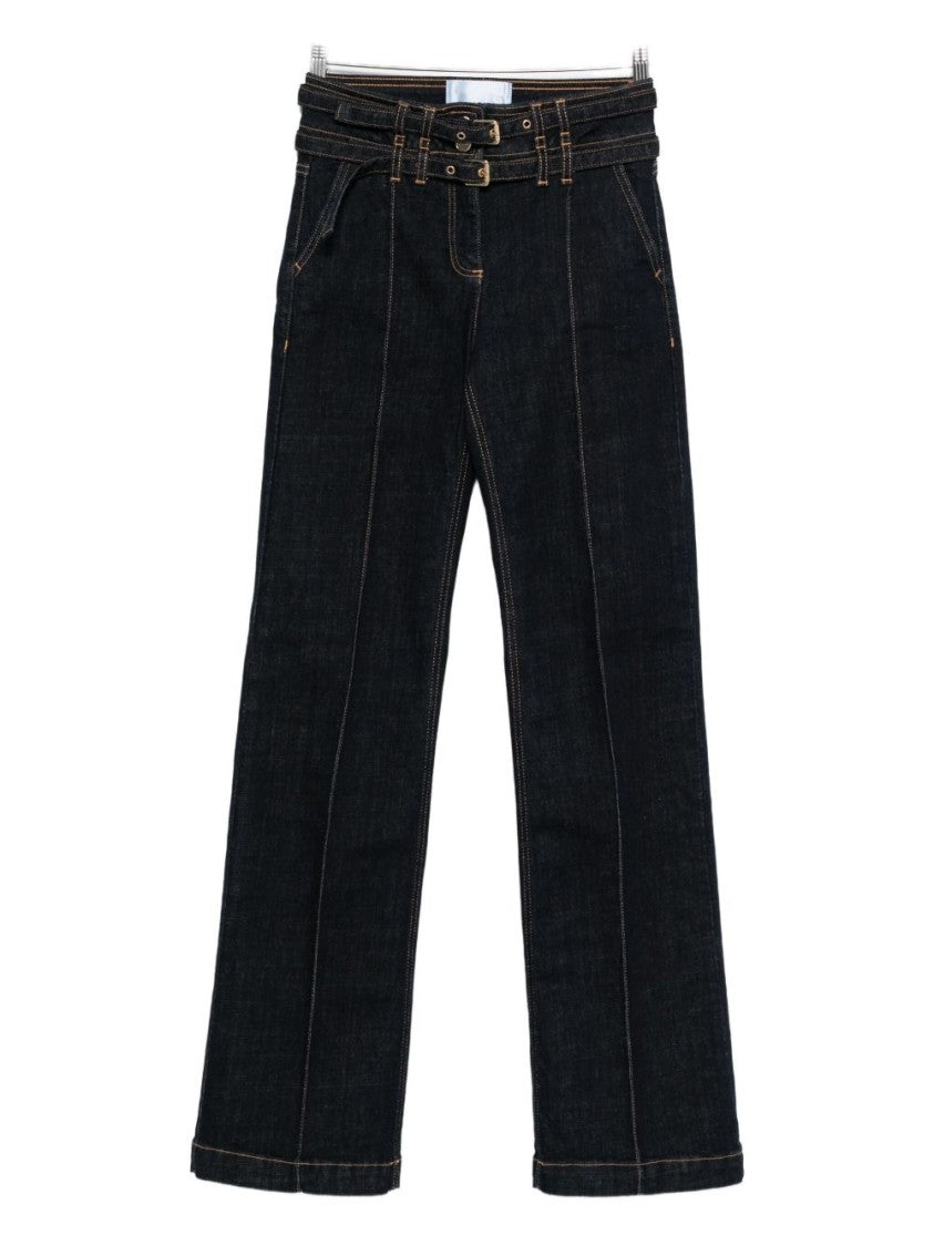Blugirl Mid-Rise Straight-Leg Jeans