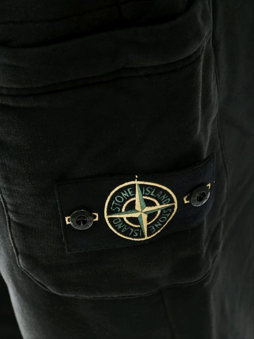 Stone Island Relaxed Fit Cotton Cargo Pants