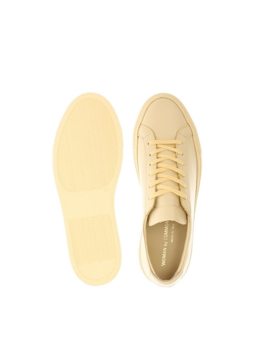 Common Projects Original Achilles Low Yellow Sneakers