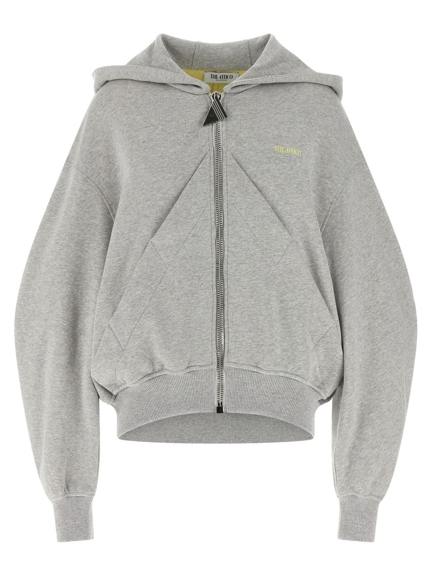 The Attico Double Fleece Hoodie