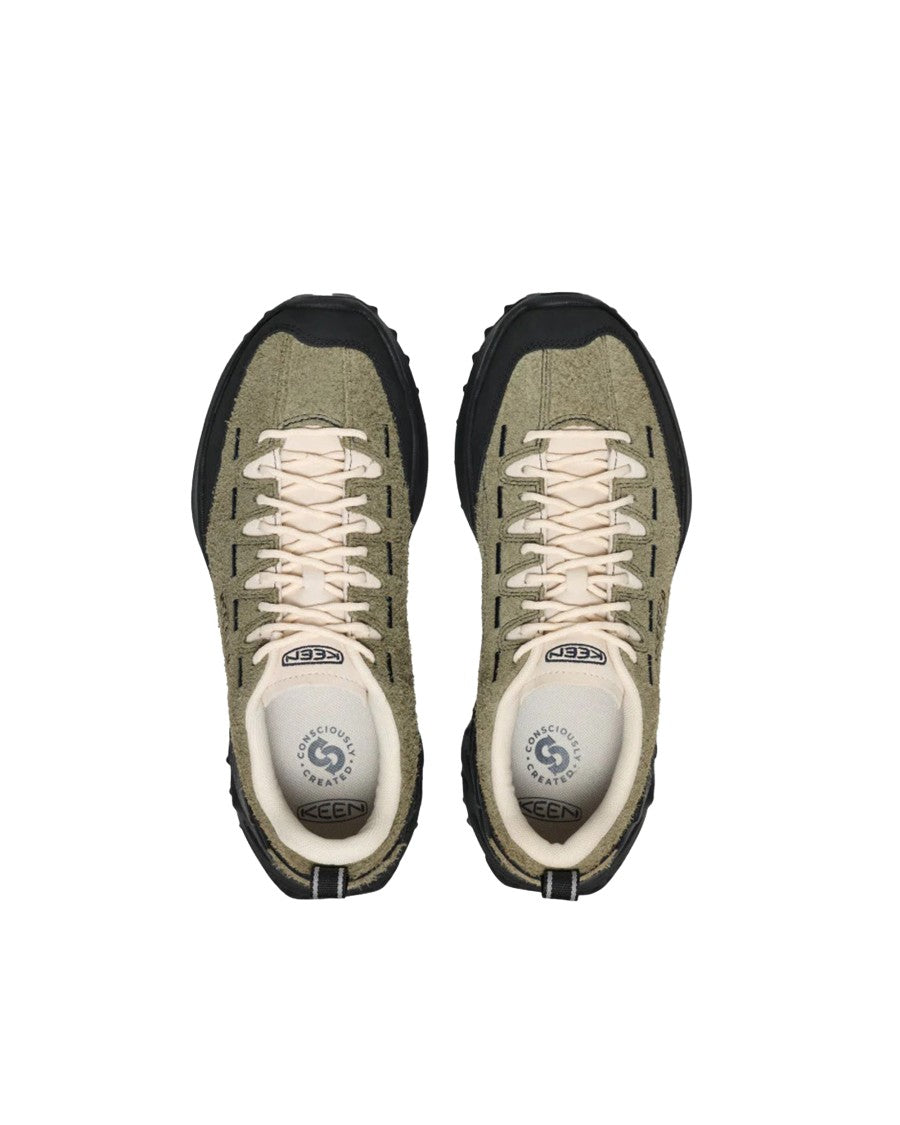 Keen Jasper Zionic Sneakers In Dark Olive/Birch
