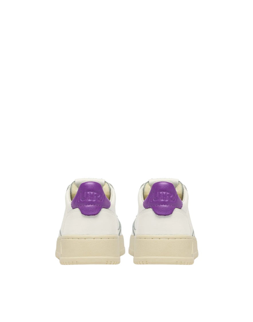 Autry Medalist Low Women’S White/Dewberry Sneakers