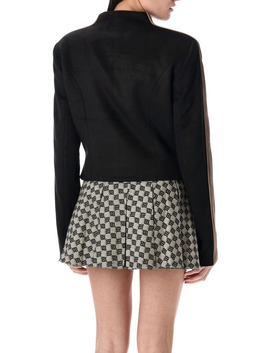 Misbhv Faux Suede Moto Jacket