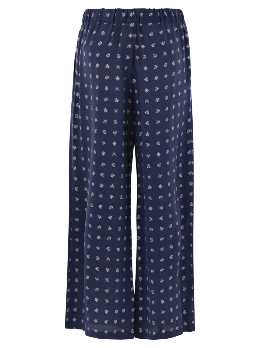Max Mara Eusebio - Silk Twill Trousers