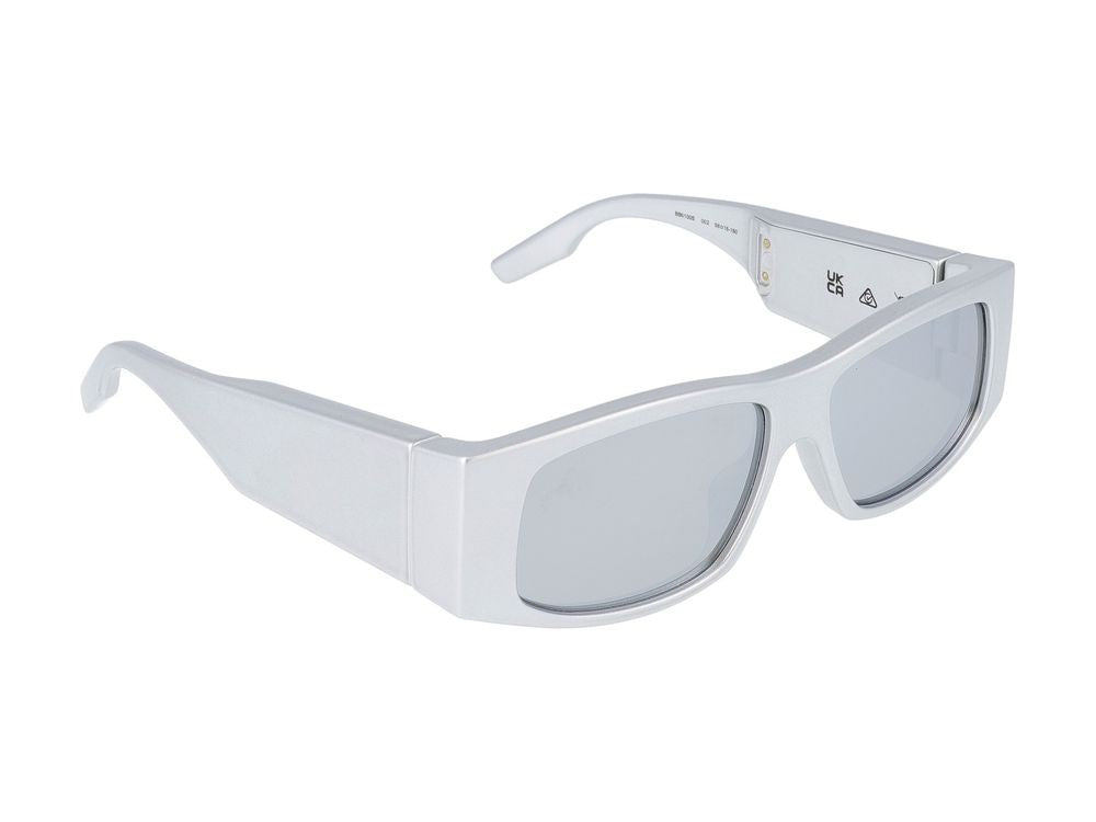 Balenciaga Sunglasses Bb0100s 002 Silver Silver Silver 56/15/150