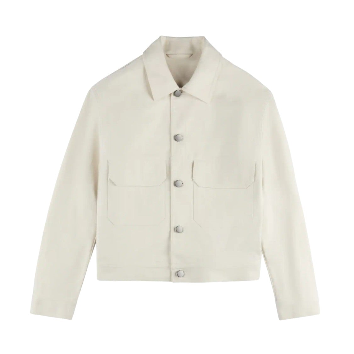 Hogan Cropped Jacket With Classic Collar