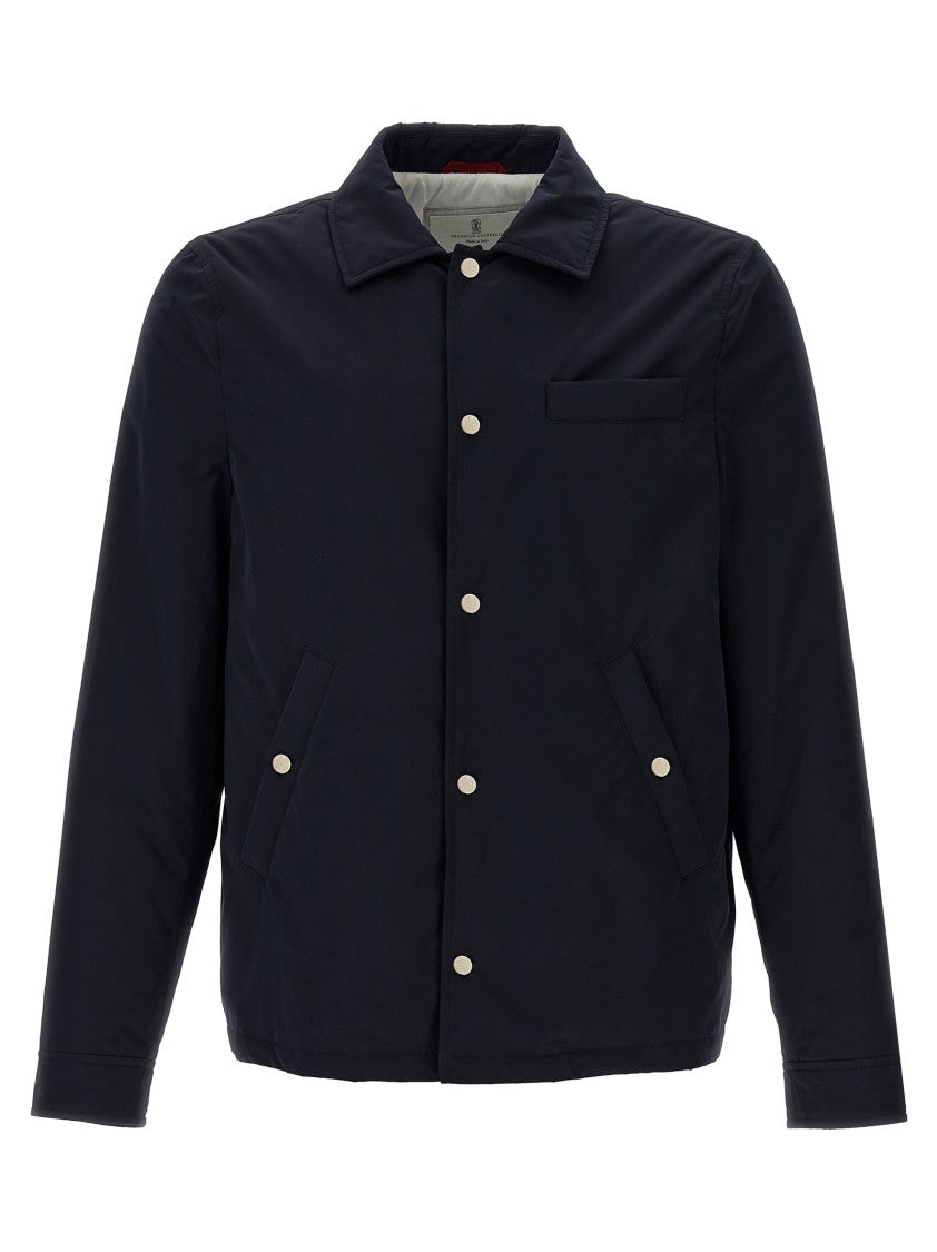 Brunello Cucinelli Padded Black Water-Repellent Jacket